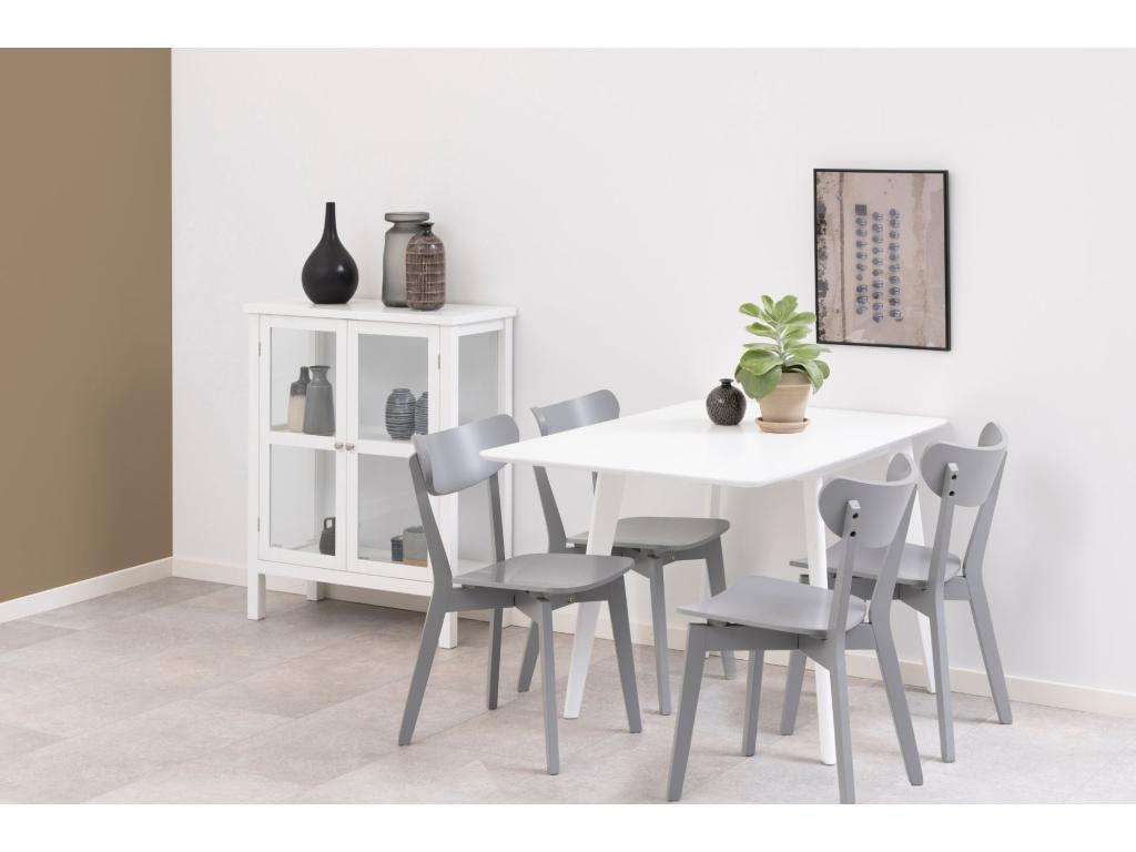 Set of 2 Scandinavian lacquered wood chairs - Homzora