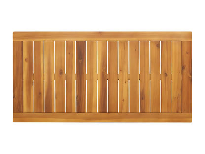 Doucezen Premium - Garden dining table 110x56x75 cm solid wood by Doucezen