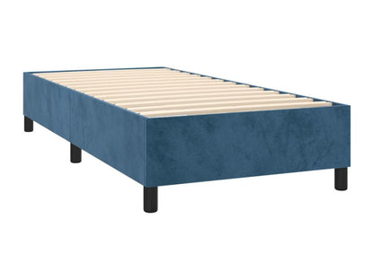 Doucezen bed base and mattress with dark blue LED light, 80x200 cm