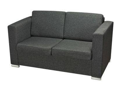 2-seater sofa, dark grey fabric