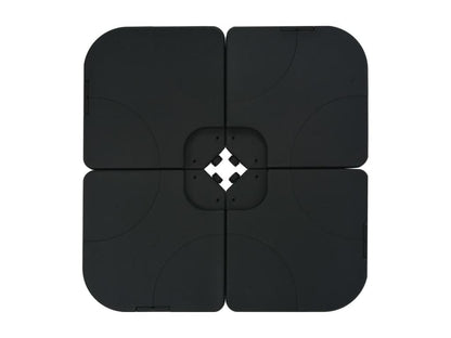 Parasol with portable base, anthracite