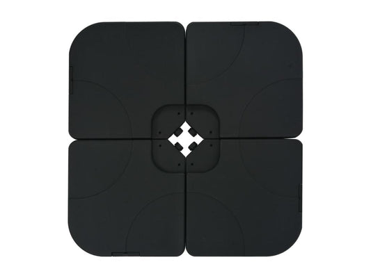 Parasol with portable base, anthracite