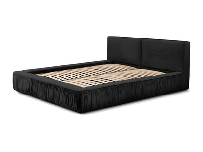 160x200cm black storage bed - Homzora Collection