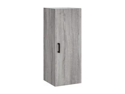 Homzora wall cabinet, grey, 34.5x34x90 cm