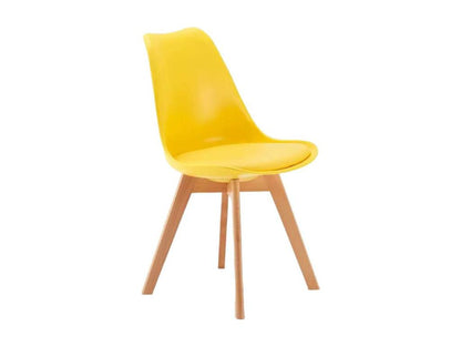 Homzora Scandinavian-style lounge chair for bars and restaurants with cushion