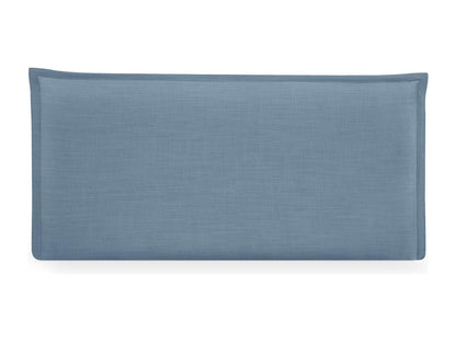 Homzora Smooth Natural Linen Headboard with Padding 110x50cm Beds 105 - Blue