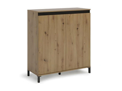 Genius Multi-Purpose Cabinet Oak 100x110x40 cm Homzora
