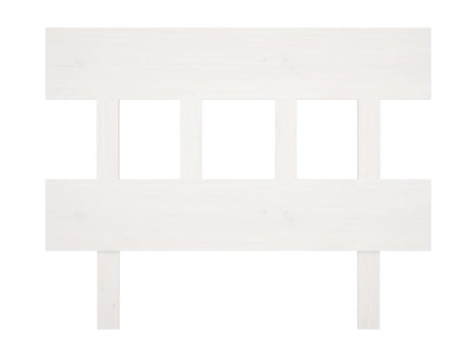 White headboard 78.5x3x81 cm Solid pine wood