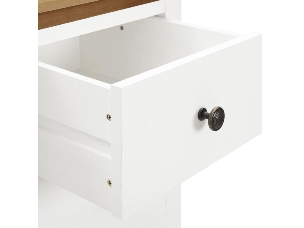 Wardrobe 76x52x105 cm Solid oak wood