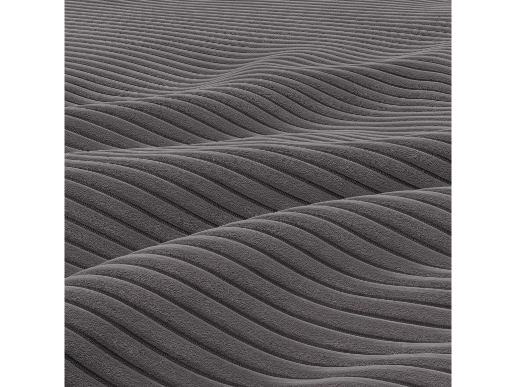 Homzora Corner Sofa with Sleeping Function, Rope - Dark Grey