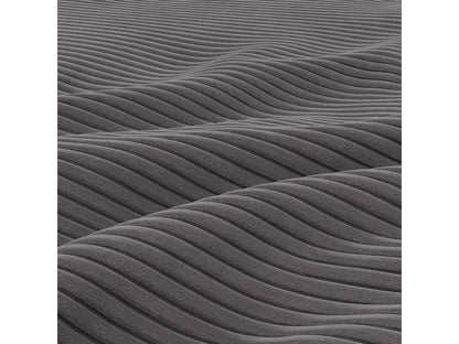 Homzora Corner Sofa with Sleeping Function, Rope - Dark Grey