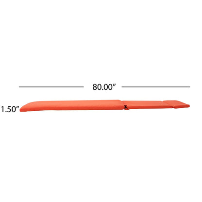 Salem Outdoor Cushion Set for Chaise Lounge - Cushions only (Set of 2) by Christopher Knight Home - 79.25L x 27.50W x 1.50H